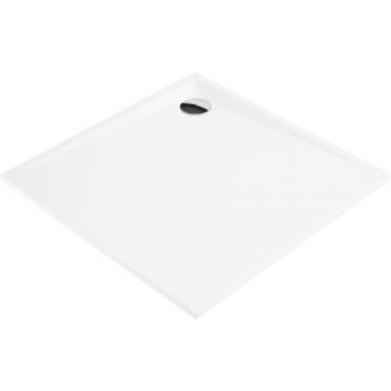 Cadita dus patrata alba 80x80 cm Kerria Plus, Deante