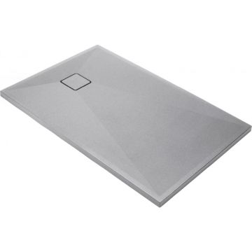 Cadita dus compozit slim gri 100x90 cm Deante, Correo