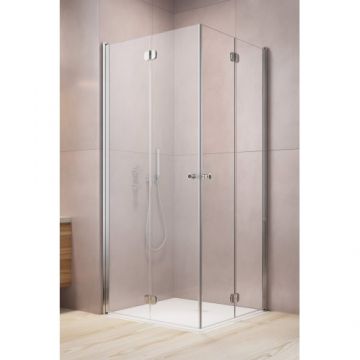 Cabina de dus Radaway EOS KDD B, crom - Dimensiune 90x90