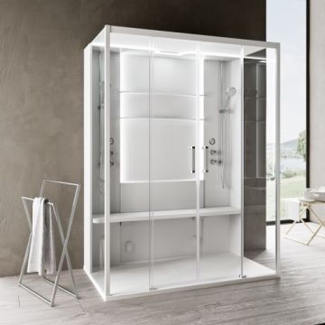 Cabina dus cu sauna Hammam Novellini Skill Dual - Dimensiune 160x97