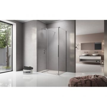 Cabina dus Radaway Furo KDJ, crom - Dimensiune 100x200