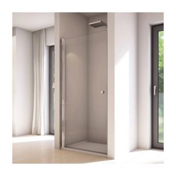 Kit de inchidere in nisa SanSwiss Solino pentru deschiderea usii spre interior si exterior - Culoare crom lucios